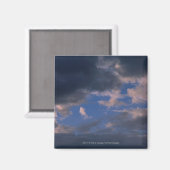 青空に嵐が吹き付ける マグネット (正面/裏面)