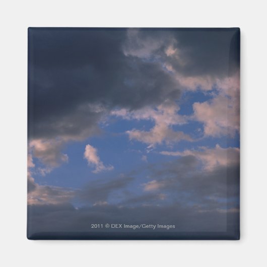 青空に嵐が吹き付ける マグネット (正面)