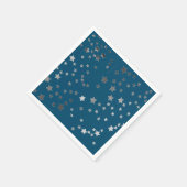 青空に散りばめた星 スタンダードカクテルナプキン (角)
