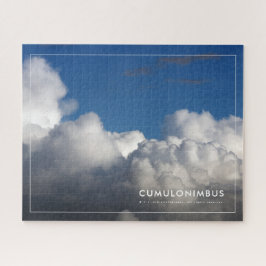 青空に浮かぶフワフワの雲 ジグソーパズル