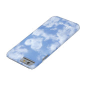 青空に浮かぶ可愛らしいハート型の雲と明るく幸せ Case-Mate iPhoneケース (底)