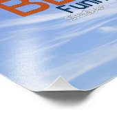 青空に浮かぶ幸せな言葉インスパイア雲 フォトプリント            (角)