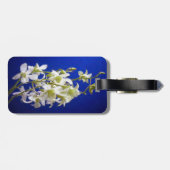 青空に白い花 ラゲッジタグ (裏面横)