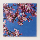 青空に触れる桜の花 ジグソーパズル (横)