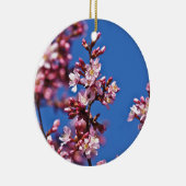 青空に触れる桜の花 セラミックオーナメント (右)
