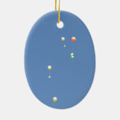 青空に風船を望む セラミックオーナメント (裏面)