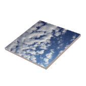 青空のふわふわの雲 タイル (側面)