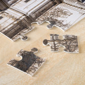 青空のセントポール大聖堂ロンドン ジグソーパズル (側面)