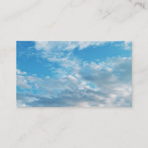 青空のテーマビジネス、3.5" x 2.0"、100パック 名刺