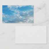 青空のテーマビジネス、3.5" x 2.0"、100パック 名刺 (正面/裏面)