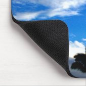 青空のハワイのやしマウスパッド マウスパッド (コーナー)