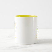 青空のヒマワリ ツートーンマグカップ (中央)