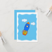 青空のマンガロケット カード (正面/裏面インサイチュ)