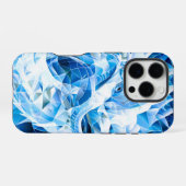 青空のモザイクドラゴン iPhoneケース (裏面横)