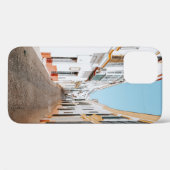 青空の下にベージュ街道がある道路 Case-Mate iPhoneケース (裏面 (横))