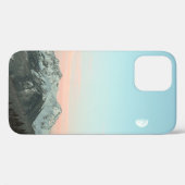 青空の下の山頂の鳥の目の光 Case-Mate iPhoneケース (裏面 (横))