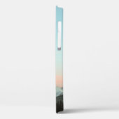 青空の下の山頂の鳥の目の光 Case-Mate iPhoneケース (裏面 / 左)