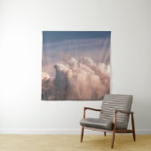 青空の下の白い雲 タペストリー (インサイチュ)