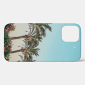 青空の下の緑のヤシの木 Case-Mate iPhoneケース (裏面 (横))