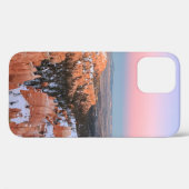 青空の下の茶色の岩山 Case-Mate iPhoneケース (裏面 (横))
