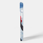 青空の下の赤いビーニーで幸せなラブラドール Case-Mate iPhoneケース (裏面 / 左)