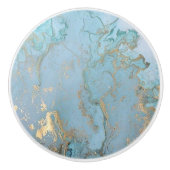 「青空の世界」セラミックドアノブ セラミックノブ (正面)