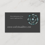 青空の中心点の名刺 名刺 (裏面)