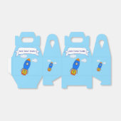 青空の宇宙ロケット フェイバーボックス (折り畳みなし)