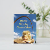 青空の小さなアヒル,テンプレート ポストカード (スタンド正面)