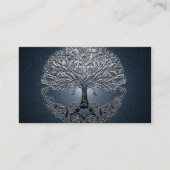 青空の平和な夜生命の樹 名刺 (正面)