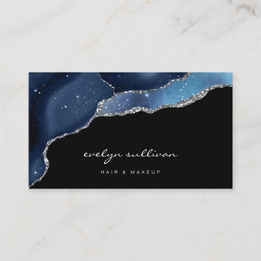 青空の揺れ 名刺 (正面)