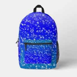 青空の星 プリントバックパック