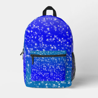 青空の星 プリントバックパック