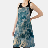 青空の白い雲 エプロン (インサイチュ)