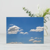 青空の白い雲 招待状 (スタンド正面)