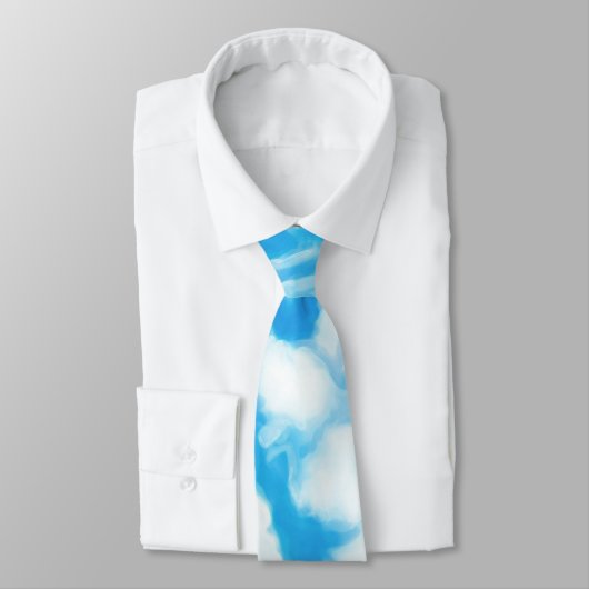 青空の白の雲 ネクタイ (タイ)