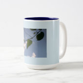 青空の緑の深い ツートーンマグカップ (正面右)