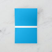 青空の美しいを澄ん体験する サンキューカード (内部)