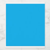 青空の美しいを澄ん体験する ワインラベル (シングルラベル)