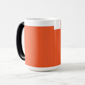 青空の美しいを飛行機で体験 モーフィングマグカップ (正面左)