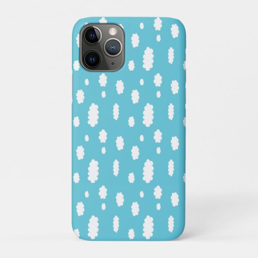青空の背景に白雲 Case-Mate iPhoneケース (裏)