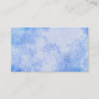 青空の背景の名刺 名刺