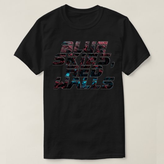 青空の赤壁 Tシャツ (デザイン正面)