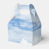 青空の雲の写真の好意ボックス フェイバーボックス (裏面サイド)
