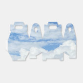 青空の雲の写真の好意ボックス フェイバーボックス (折り畳みなし)