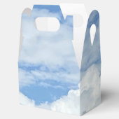 青空の雲の写真の好意ボックス フェイバーボックス (オープン)