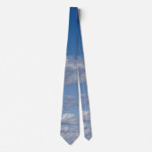 青空の雲の群れ ネクタイ (正面)