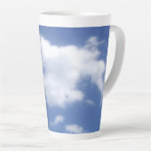 青空の雲 カフェラテマグ (右アングル)