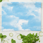 青空の雲 キッチンタオル (折り畳み)