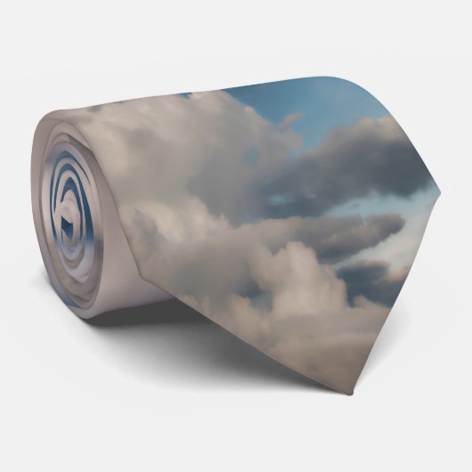 青空の雲 ネクタイ (ロール)